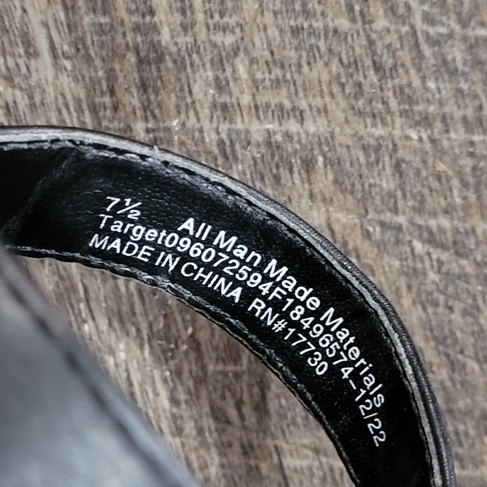 Wild Fable Black Avril Fisherman Chunky Sandals, Size 7.5 - Picture 3 of 12